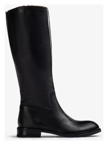 Unisa Leder-Stiefel in Schwarz