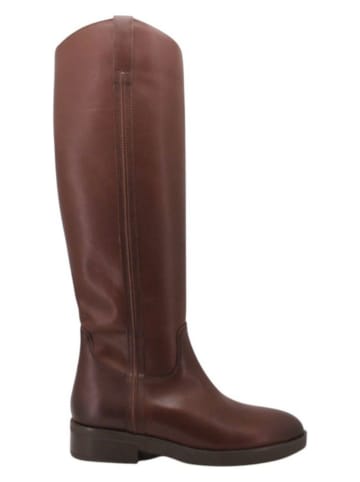 Unisa Leder-Stiefel in Braun