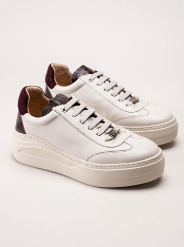 Unisa Leren sneakers "Fara" wit