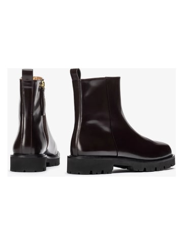 Unisa Leder-Boots "Faye" in Schwarz