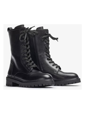 Unisa Leder-Boots "Gloria" in Schwarz