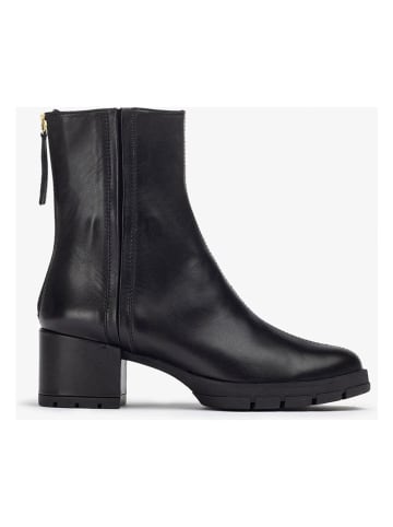 Unisa Leder-Boots in Schwarz