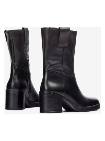 Unisa Leder-Boots "Julen" in Schwarz