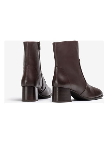 Unisa Leder-Stiefeletten in Braun
