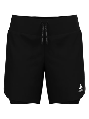 Odlo 2in1-Laufshorts "X-Alp Trail" in Schwarz
