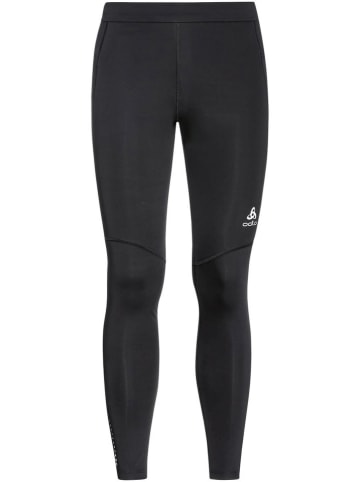 Odlo Laufleggings "Zeroweight" in Schwarz