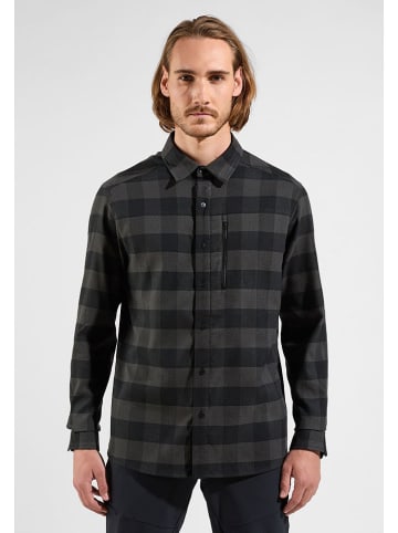 Odlo Funktionshemd "Ascent" in Grau/ Schwarz