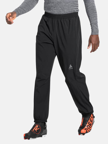 Odlo Spodnie "Windbreaker" w kolorze czarnym do narciarstwa biegowego