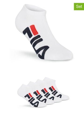 Fila Skarpety (4 pary) w kolorze białym