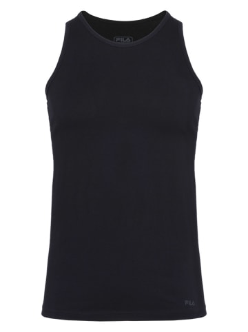 Fila 5er-Set Unterhemden in Schwarz