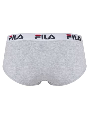 Fila 3er-Set Pantys in Grau/ Weiß
