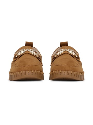 Ilse Jacobsen Leren mocassins lichtbruin