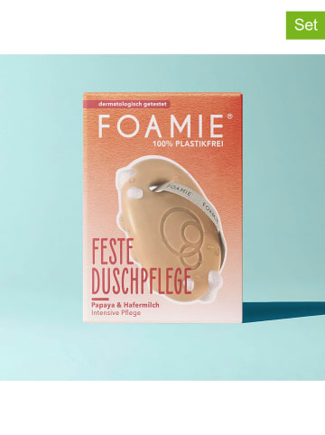 Foamie Mydła pod prysznic (2 szt.) "Oat to Be Smooth" - po 80 g