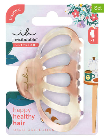 Invisibobble 2er-Set: Haarspange in Beige