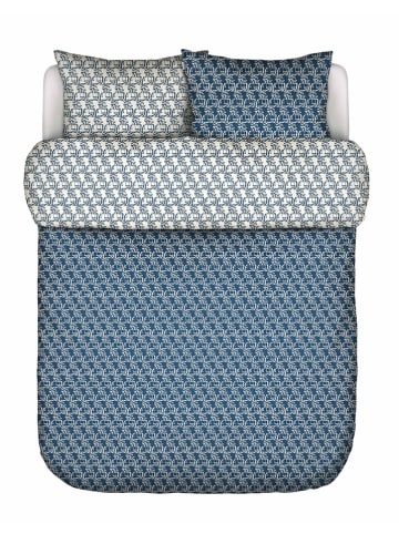 Marc O'Polo Bettwäsche-Set ''Monogram'' in Blau/ Hellblau