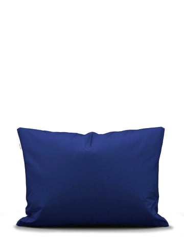 Marc O'Polo Satin-Kissenhülle ''Ewon'' in Dunkelblau