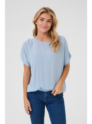 Kaffe Bluse in Hellblau