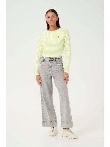 Kaffe Longsleeve geel