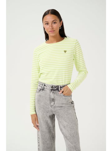 Kaffe Longsleeve geel