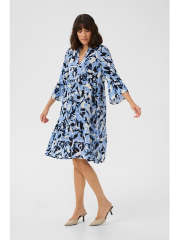 Kaffe Kleid in Hellblau