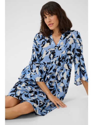 Kaffe Kleid in Hellblau