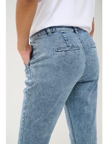 Kaffe Spijkerbroek - slim fit - lichtblauw