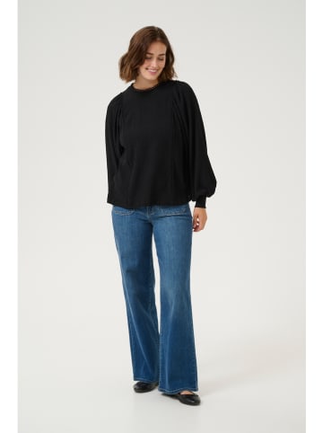 Kaffe Bluse in Schwarz