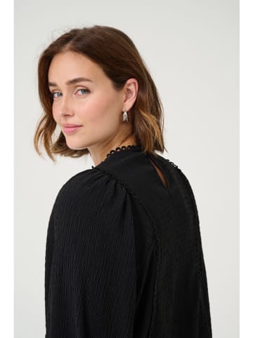 Kaffe Bluse in Schwarz