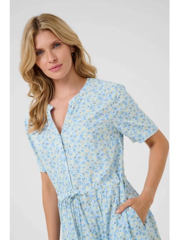 Kaffe Kleid in Hellblau