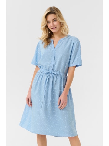 Kaffe Kleid in Hellblau
