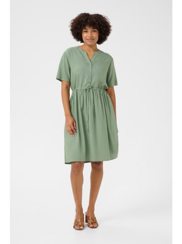Kaffe Kleid in Grün