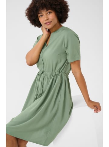 Kaffe Kleid in Grün