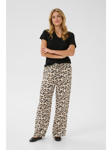 Kaffe Leinen-Hose in Beige