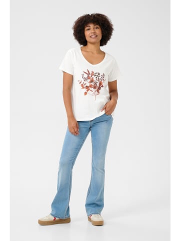 Kaffe Shirt in Weiß