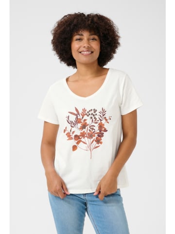 Kaffe Shirt in Weiß