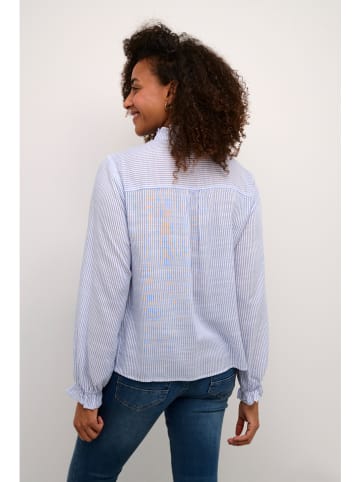 Kaffe Bluse in Hellblau