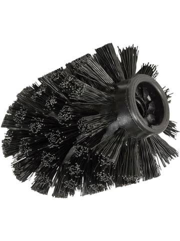 Wenko Ersatz-Bürstenkopf in Schwarz - Ø 8 cm