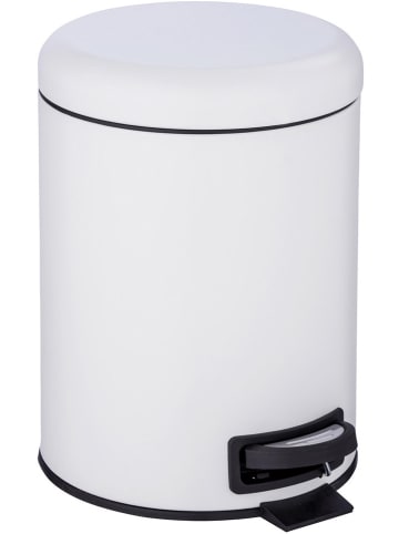 Wenko Treteimer in Weiß - 5 l