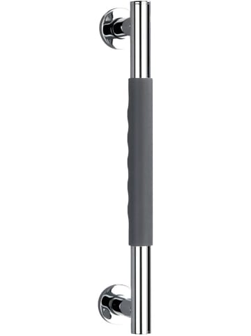 Wenko Wandhoudergreep zilverkleurig/zwart - (H)40,5 cm