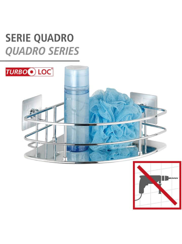 Wenko Duschablage in Silber - (B)27,5 x (H)10 x (T)19,3 cm