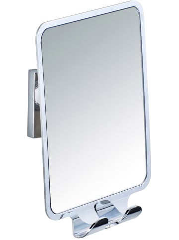 Wenko Kosmetikspiegel in Silber - (B)14 x (H)19,5 x (T)8 cm