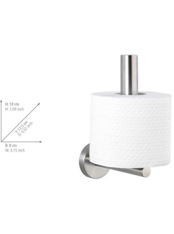 Wenko Ersatzrollenhalter in Silber - (B)8 x (H)18 x (T)12,5 cm