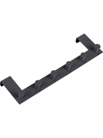 Wenko Deurkapstok zwart - (B)39 x (H)11 cm