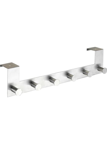 Wenko Deurkapstok zilverkleurig - (B)39 x (H)11 cm
