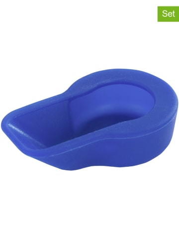 Maximex 2er-Set: Anti-Kalk-Caps in Blau - (B)5,7 x (H)3,5 x (T)1,5 cm