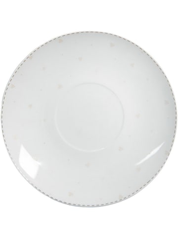 Clayre & Eef Kaffeetasse in Weiß - 200 ml