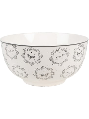 Clayre & Eef Miska w kolorze czarno-białym - 500 ml
