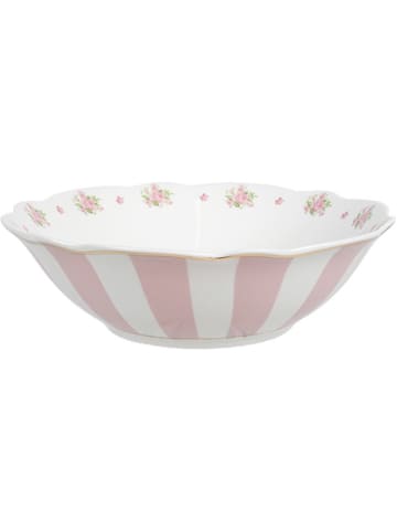Clayre & Eef Müslischale in Rosa/ Weiß - 350 ml