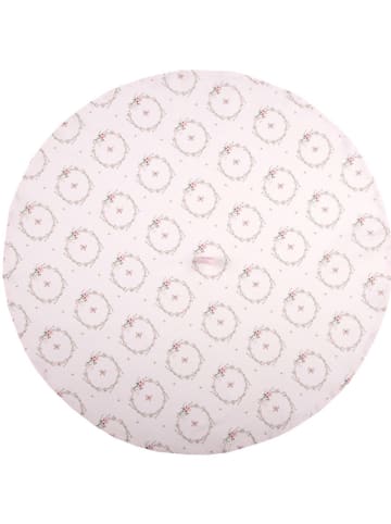 Clayre & Eef Geschirrtuch in Rosa - Ø 80 cm