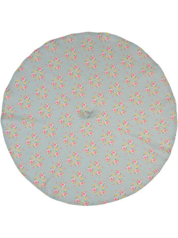Clayre & Eef Geschirrtuch in Hellblau/ Rosa - Ø 80 cm